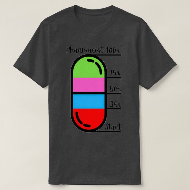 Pharmakodynamik 1 T-Shirt (Design vorne)