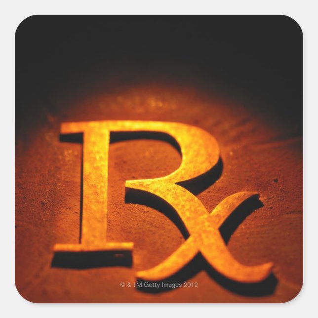 Pharmakokinetik Quadratischer Aufkleber (Vorderseite)