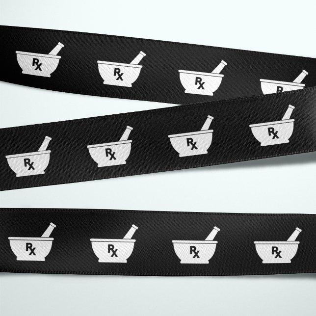 Pharmakologie Mortar und Pestle-Symbol Ripsband (Von Creator hochgeladen)