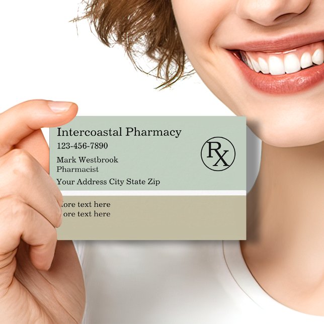 Pharmakovigilanz Logo-Visitenkarten Visitenkarte (Von Creator hochgeladen)