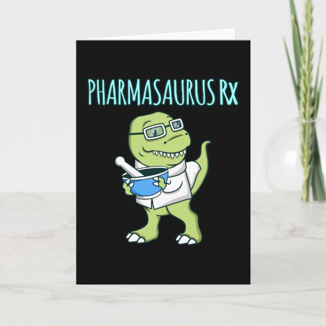 Pharmasaurus Pharmacy Technician PharmD Karte (Vorderseite)