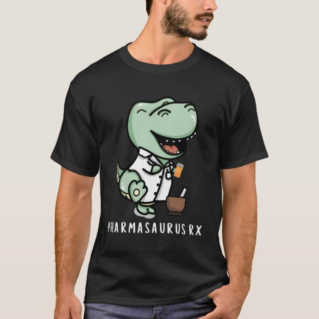 Pharmasaurus Rx Pharmakokinetik T-Shirt (Vorderseite)