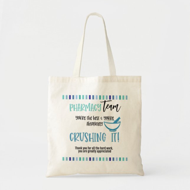 Pharmateam, Thank you for all the hard work. Tragetasche (Vorne)