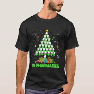Pharmatree Christmas Tree Pharmacy Mediation P T-Shirt