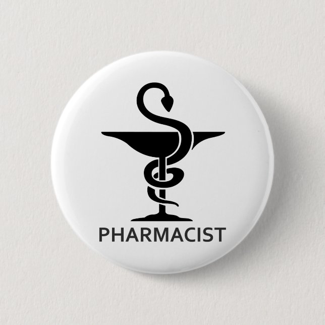 PHARMAZEUTIN BUTTON (Vorderseite)