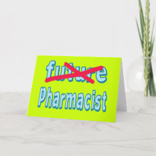 Pharmazeutische Abschluss Karte