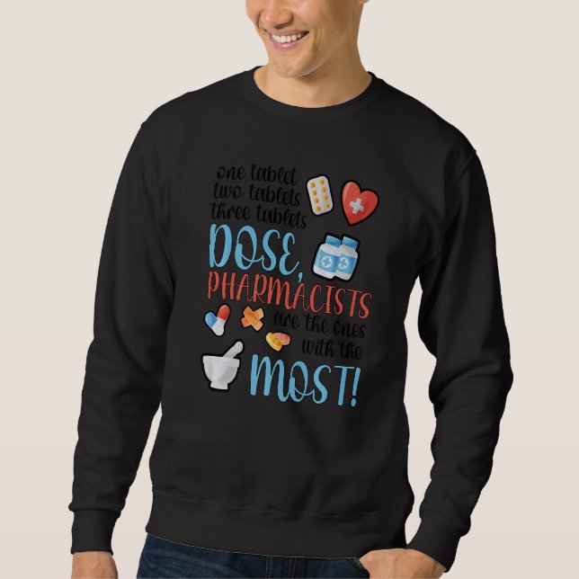 Pharmazeutische Apotheker Sweatshirt (Vorderseite)