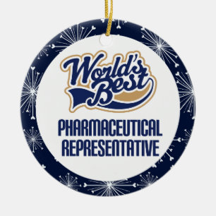 Pharmazeutische Repräsentanten-Geschenk-Verzierung Keramik Ornament