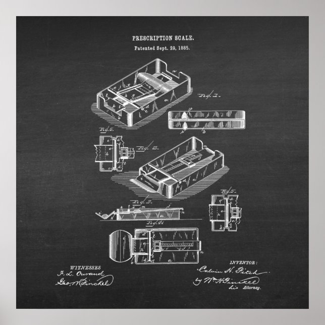 Pharmazeutischer Dekor Nr. 6 Geschenk des Apotheke Poster (Vorne)