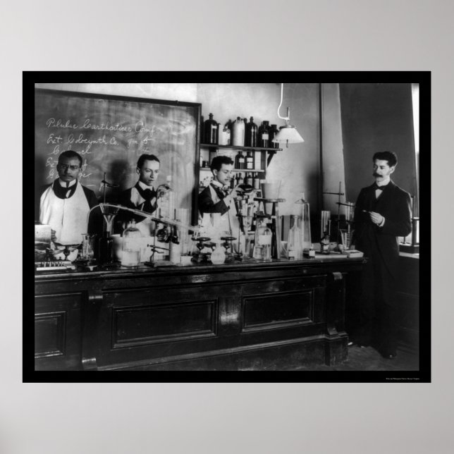 Pharmazeutischer Labrador an der Howard University Poster (Vorne)