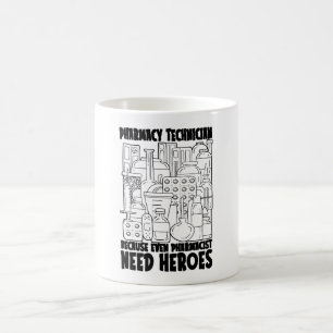 Pharmazeutischer Unternehmer benötigt Heroes Medic Kaffeetasse