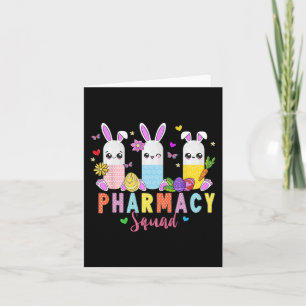 Pharmazeutischer Unternehmer Bunny Easter Day Phar Karte