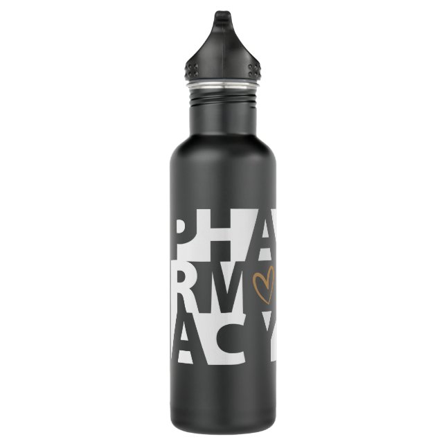 Pharmazeutischer Unternehmer Edelstahlflasche (Rechts)