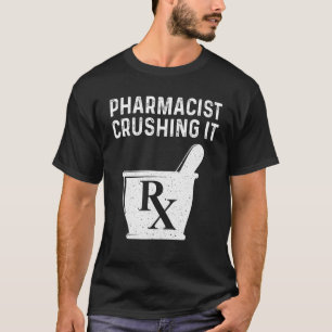 Pharmazeutischer Unternehmer Frau Pharmazeutischer T-Shirt