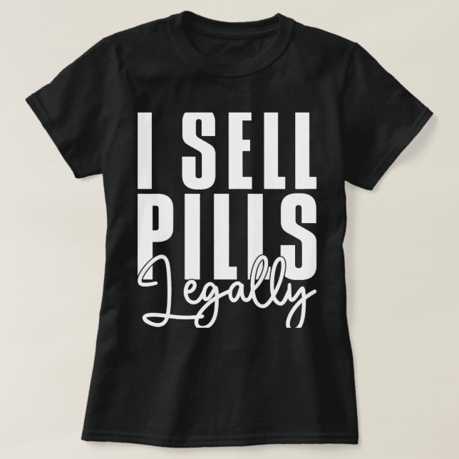 Pharmazeutischer Unternehmer Funny Pharmacist Medi T-Shirt (Design vorne)