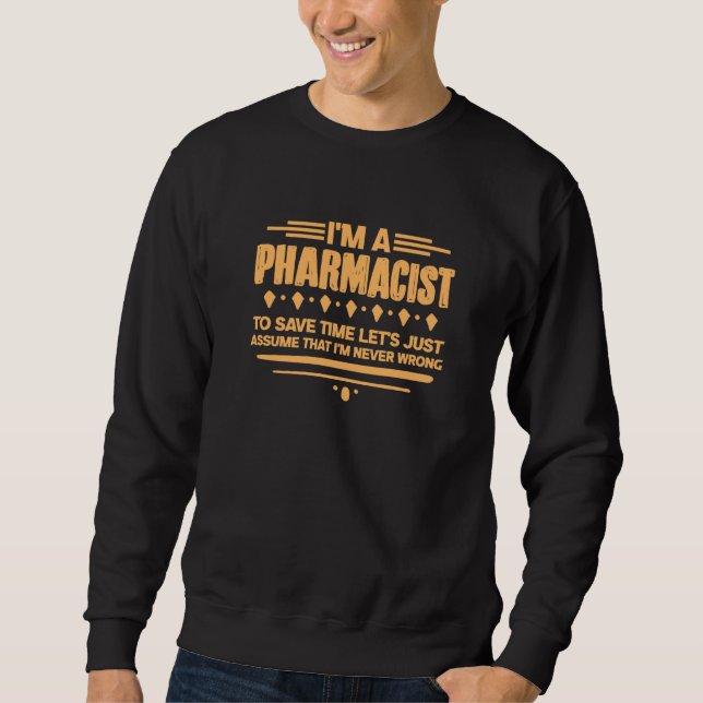Pharmazeutischer Unternehmer I Sweatshirt (Vorderseite)