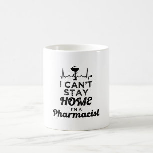 Pharmazeutischer Unternehmer Ich kann Zuhause nich Kaffeetasse