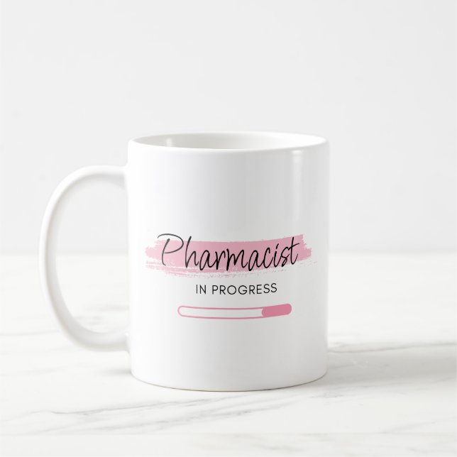 Pharmazeutischer Unternehmer im Gange - Personalis Kaffeetasse (Links)