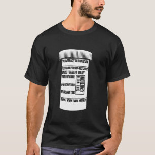 Pharmazeutischer Unternehmer Nachfüllen zertifizie T-Shirt