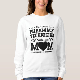 Pharmazeutischer Unternehmer nennt Mama Apotheker Sweatshirt