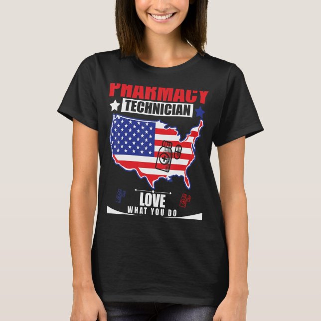Pharmazeutischer Unternehmer Pharma Tech 2 T-Shirt (Vorderseite)