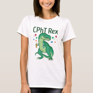 Pharmazeutischer Unternehmer Tech CPhT Rex T-Shirt
