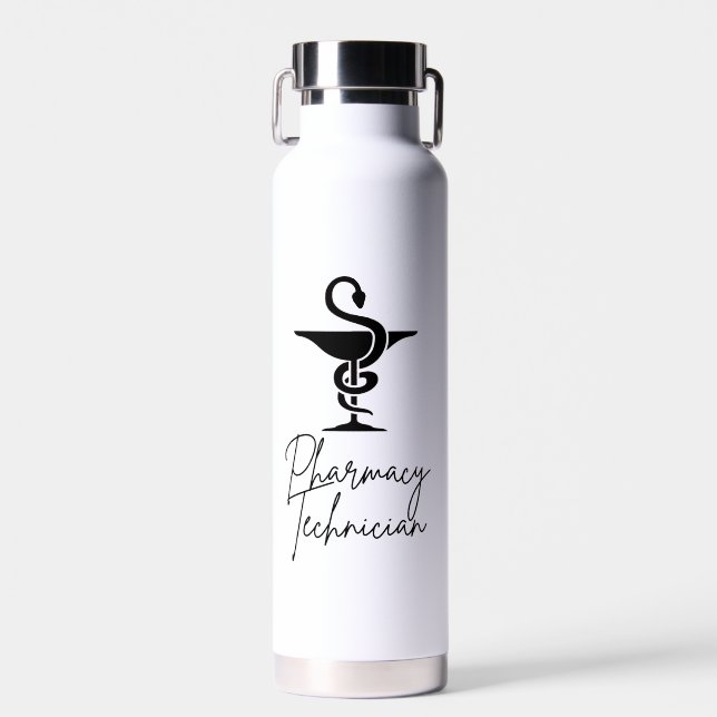 Pharmazeutischer Unternehmer Trinkflasche (Vorne)