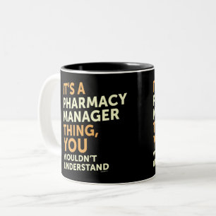 Pharmazeutischer Unternehmer Zweifarbige Tasse