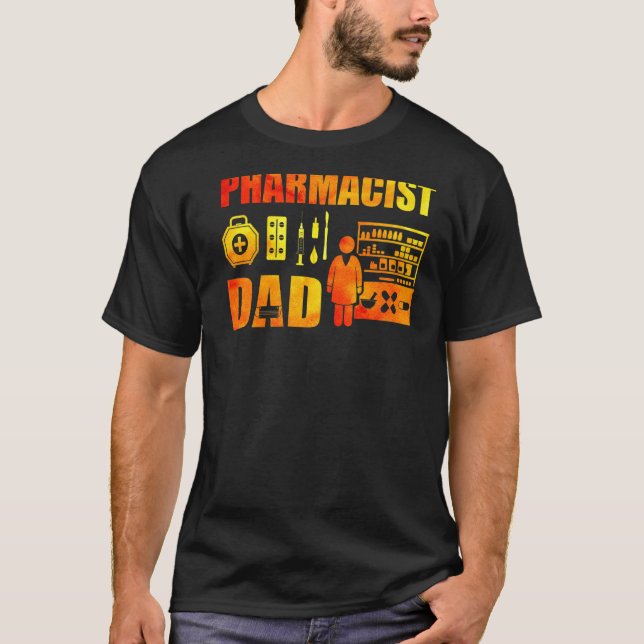 Pharmazeutischer Vater T-Shirt (Vorderseite)