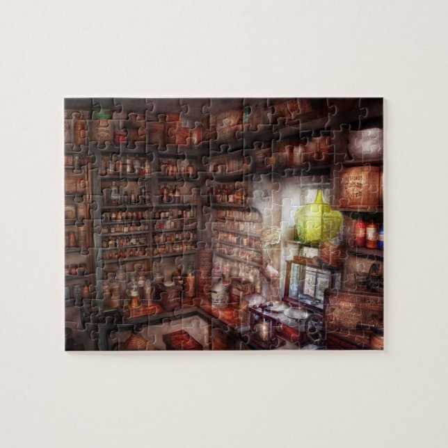 Pharmazie - Ausrüstung - Merlin-Studie Puzzle (Horizontal)