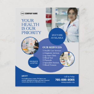 Pharmazie Business Services Custom Flyer