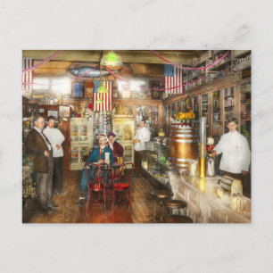 Pharmazie - Collins Pharmacy 1915 Postkarte