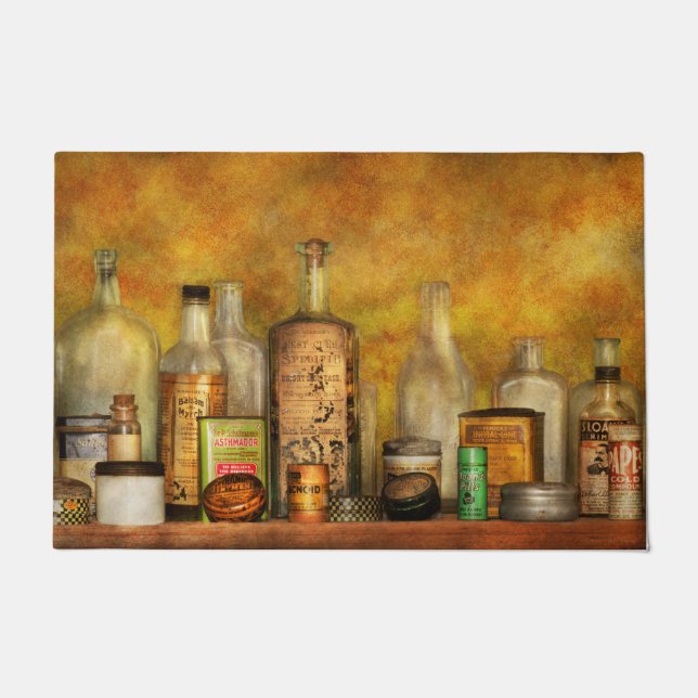 Pharmazie - Diuretika und Blutkuren Fußmatte (Vorderseite)