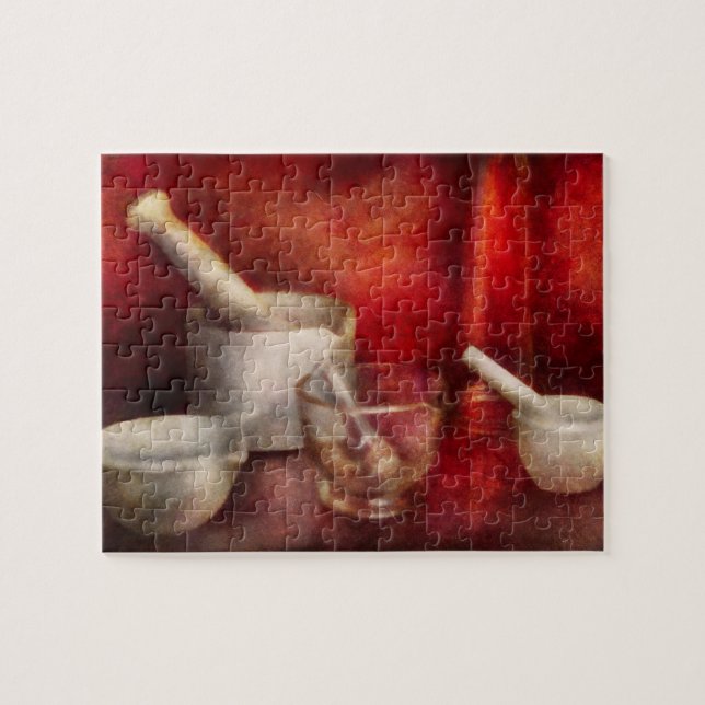 Pharmazie - Pestle - Endlose Vielfalt Puzzle (Horizontal)