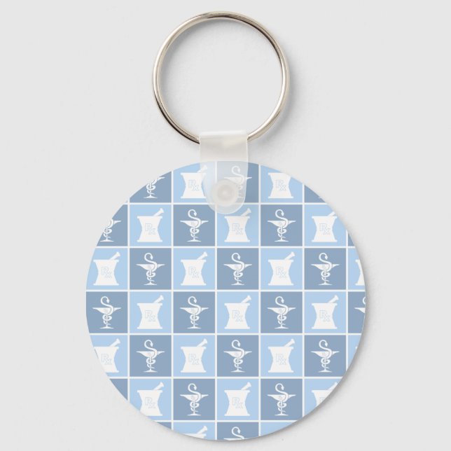 Pharmazie-Symbol | Apotheker | Pharmacy Tech Schlüsselanhänger (Vorderseite)