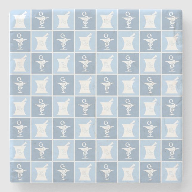 Pharmazie-Symbol | Apotheker | Pharmacy Tech Steinuntersetzer (Vorderseite)