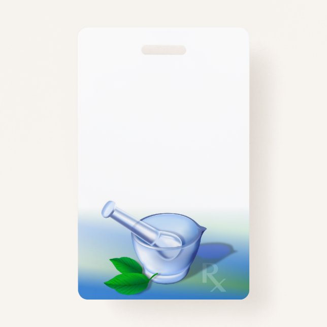 Pharmazie-Symbol Ausweis (Vorderseite)