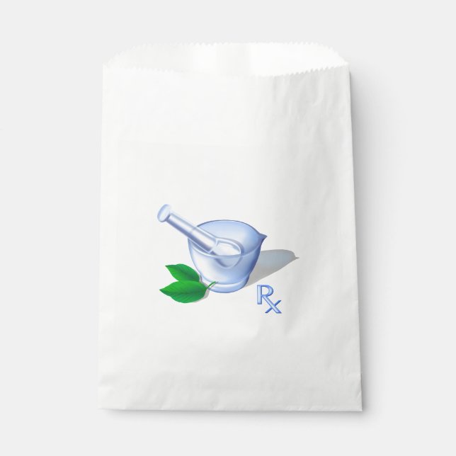 Pharmazie-Symbol Geschenktütchen (Vorderseite)