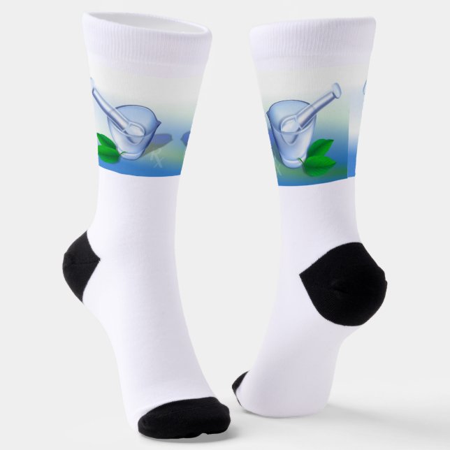 Pharmazie-Symbol Socken (Gewinkelt)