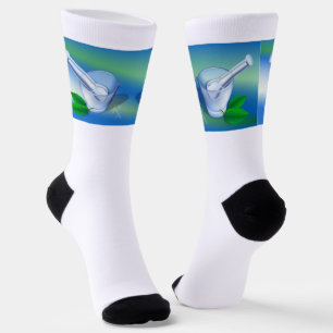 Pharmazie-Symbol Socken
