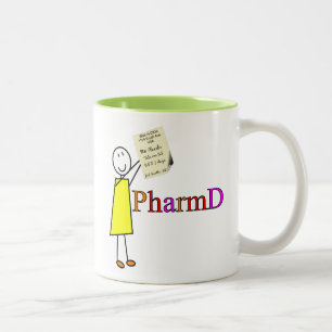 PharmD Apotheken-Studenten-Geschenke Zweifarbige Tasse