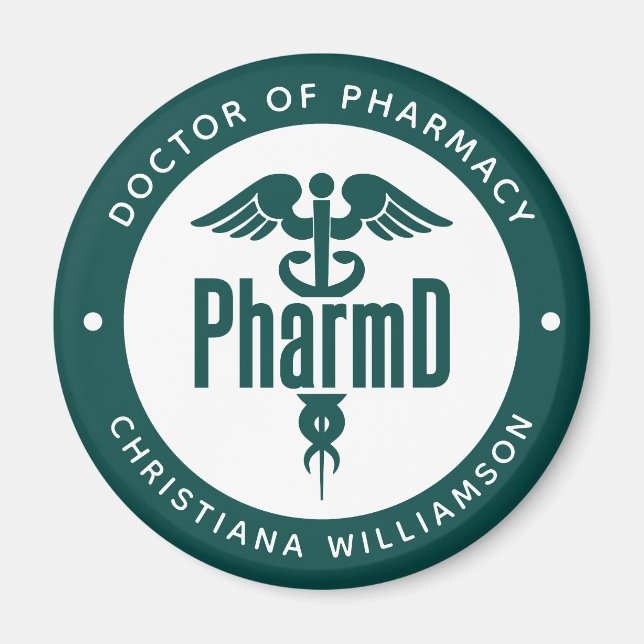 PharmD Arzt des Pharmazeutischen Abschlusses Apoth Magnet (Vorne)