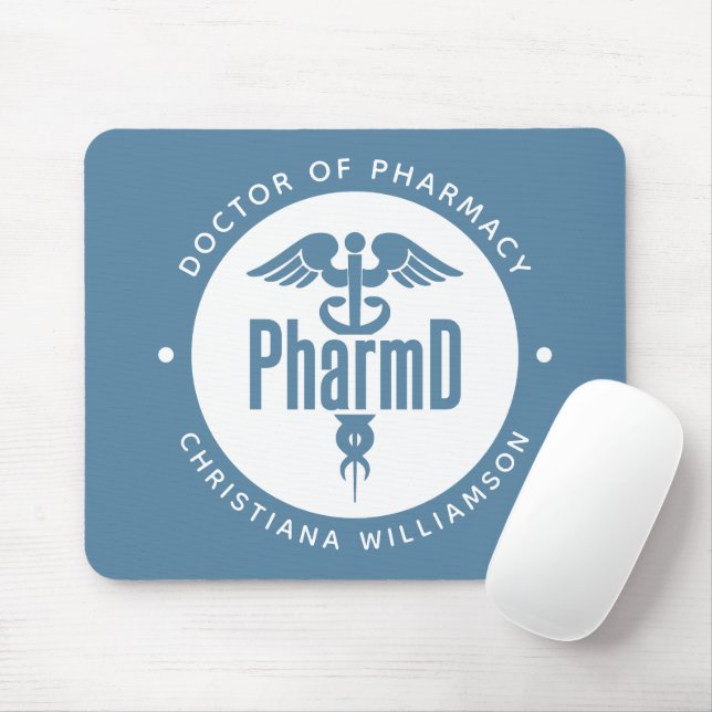 PharmD Arzt des Pharmazeutischen Abschlusses Apoth Mousepad (Mit Mouse)