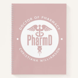 PharmD Arzt des Pharmazeutischen Abschlusses Apoth Notizbuch