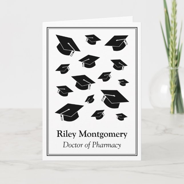 PharmD Arzt für Pharmazeutische Abschluss Karte (Vorderseite)
