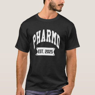 PharmD Est 2024 Doktor der Pharmazie Promotion Abs T-Shirt