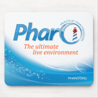Pharo Mousepad "blaue Welle "