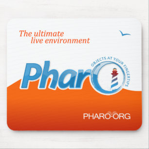 Pharo Mousepad "orange Welle "