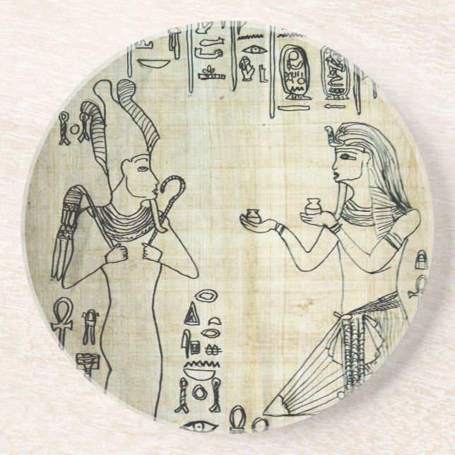 Pharoahs Getränkeuntersetzer (Vorne)