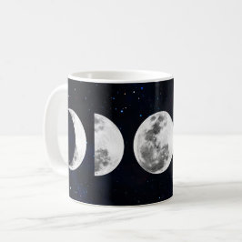 Phasen der Mondgalaxie Kaffeetasse